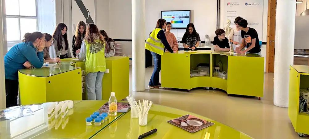 Visita de estudo à Fábrica Centro Ciência Viva de Aveiro